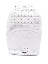 Sprayground Precious Check Dlxsv Backpack In White