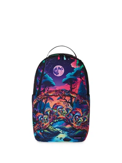 Sprayground Psychedelic Forrest Dlxr Backpack In Multi