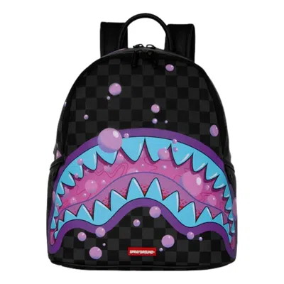 Sprayground Purple Slime Takeover Savage Backpack 'black'