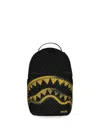 Sprayground Pyramid Stencil Shark Backpack In White