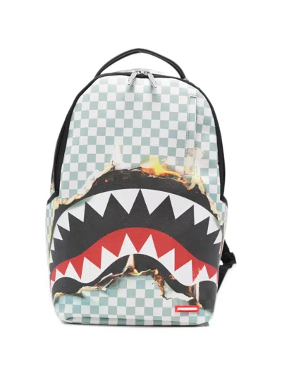 Sprayground Reveal The Real Checkered Backpack In Black