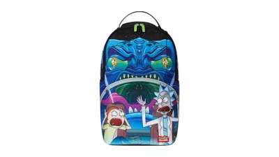 Pre-owned Sprayground Rick And Morty Galactic Getaway Backpack In Multi
