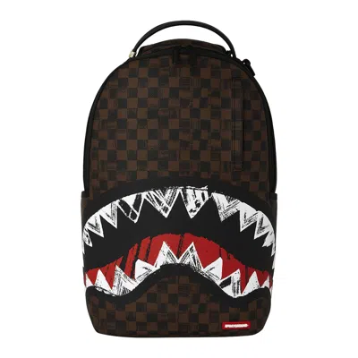 Pre-owned Sprayground Rough Cuts Sharks In Paris Backpack 'multicolor' | Multi-color | Men's Size Onesize