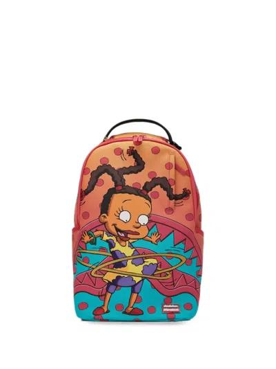 Sprayground Kids' Rugrats Susie Hula Hoops Backpack In Orange