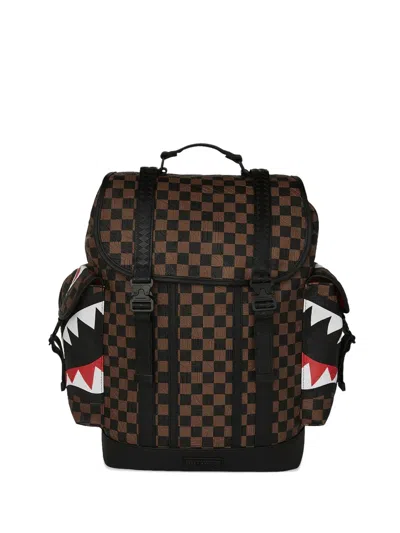 Sprayground Sawtooh Sharks In Paris Monte Carlo Backpack In Pattern