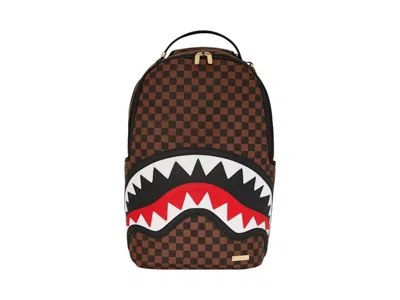 Pre-owned Sprayground Sawtooth Sharks In Paris Dlxsv Backpack In Multi