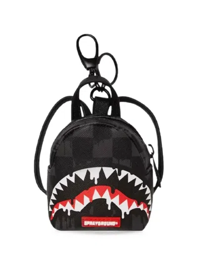Sprayground Sawtooth Sharks In Paris Keychain In Transparent