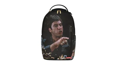 Pre-owned Sprayground Scarface Point It Out Backpack In Multi