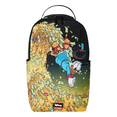 Pre-owned Sprayground Scrooge Mcduck Money Rider Backpack 'multicolor' | Multi-color | Men's Size Onesize