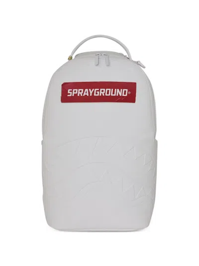 Sprayground Seal Of Approval Backpack In White