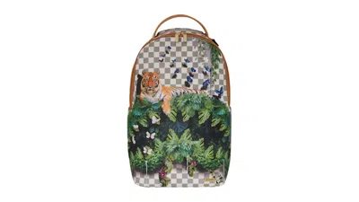 Pre-owned Sprayground Secret Garden Shark Backpack In Multi