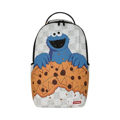 Pre-owned Sprayground Sesame Street Biggg Cookie Monster Backpack 'multicolor' | Multi-color | Men's Size Ones