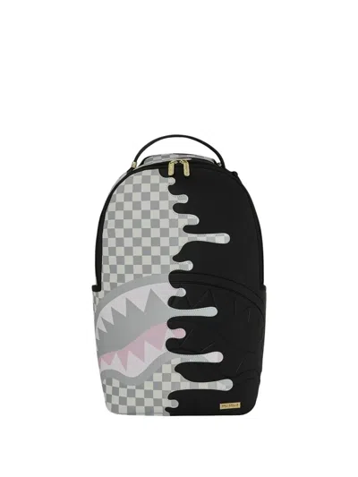 Sprayground Shadow Drip Backpack In Black