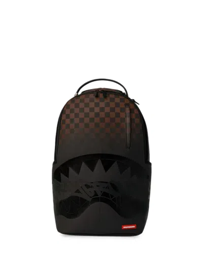Sprayground Shadow Sharks Deep Sea Backpack In Brown