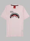 Sprayground Shark Basic Reg T-shirt Light Pink In Pink