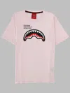 Sprayground Shark Basic Reg T-shirt Light Pink In Pink