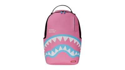 Pre-owned Sprayground Shark Central Amusement Dlxsv Backpack In Multi