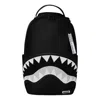 Sprayground Shark Central Backpack 'black White'