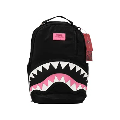 Pre-owned Sprayground Shark Central Backpack 'black/pink' | Men's Size Onesize