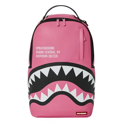 Pre-owned Sprayground Shark Central Backpack 'pink' | Men's Size Onesize