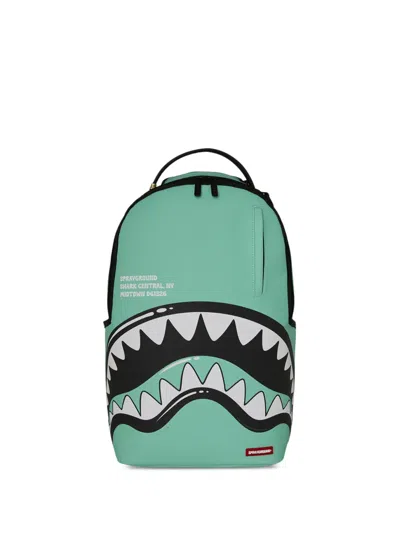 Sprayground Shark Central Bubble Backpack In Pattern