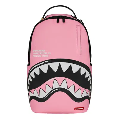 Pre-owned Sprayground Shark Central Bubble Shark Backpack 'pink' | Men's Size Onesize