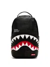 Sprayground Shark Central Double Trouble Backpack In Black