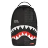 Sprayground Shark Central Double Trouble Dlxsv Backpack In Gray
