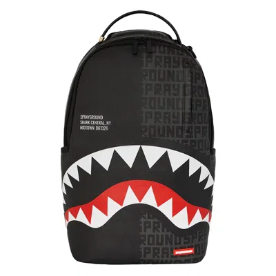 Sprayground Shark Central Double Trouble Dlxsv Backpack In Gray