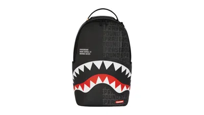 Pre-owned Sprayground Shark Central Double Trouble Dlxsv Backpack In Multi