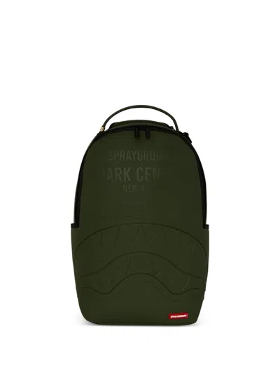 Sprayground Shark Central Embossed Backpack In Green