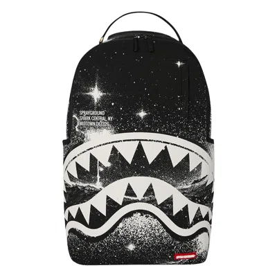 Pre-owned Sprayground Shark Central Overspray Backpack 'multicolor' | Multi-color | Men's Size Onesize