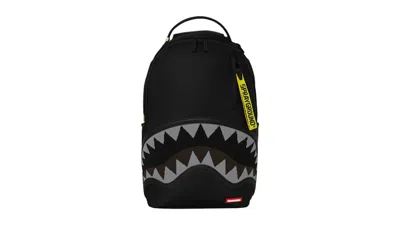 Pre-owned Sprayground Shark Central Parachute Dlx Satin Backpack In Multi