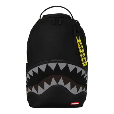 Pre-owned Sprayground Shark Central Parachute Dlx Satin Backpack 'multicolor' | Multi-color | Men's Size Onesi