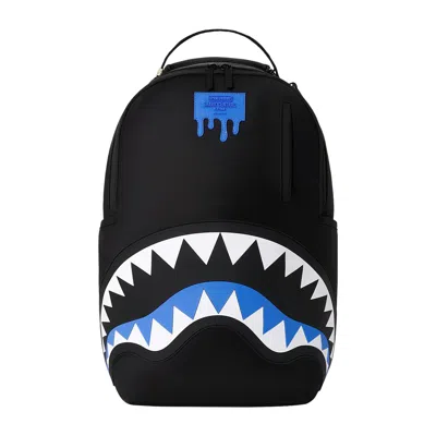 Pre-owned Sprayground Shark Central Passport Backpack 'blue' | Men's Size Onesize