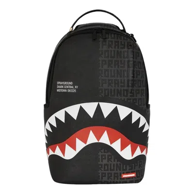 Pre-owned Sprayground Shark Central Split Infinity Dlxsv Backpack 'multicolor' | Multi-color | Men's Size Ones