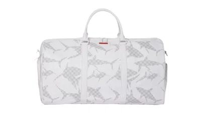Pre-owned Sprayground Shark Check Duffle In Multi
