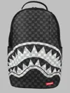 Sprayground Shark Graphic Backpack In Black