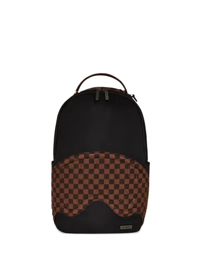Sprayground Shark-motif Backpack In Black