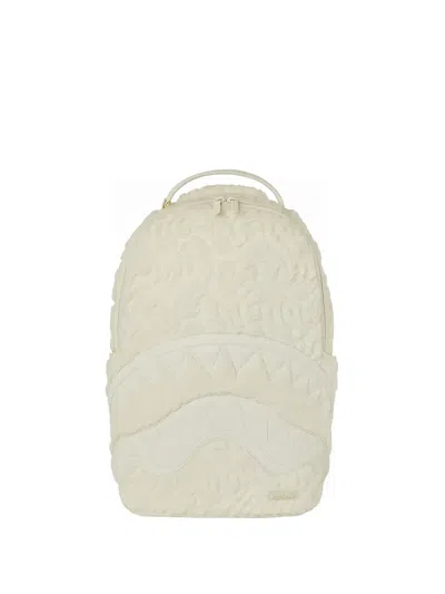 Sprayground Shark-motif Backpack In Neutral