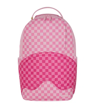 Sprayground Shark Mouth Backpack In Pink