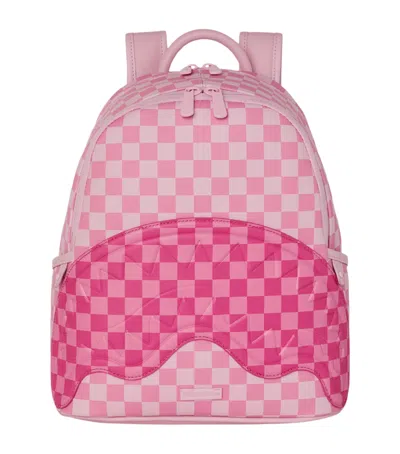 Sprayground Shark Mouth Backpack In Pink