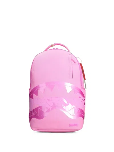 Sprayground Shark Mouth Backpack In Pink