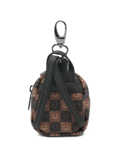 Sprayground Shark Mouth Checkered Keyrings In Multi