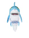 Sprayground Shark Plush Backpack In White
