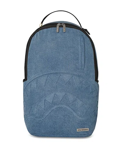 Sprayground Kids' Shark Smash Denim Dlxs Embossed Backpack In Assorted