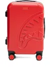 Sprayground Shark Teeth-motif Hard-shell Suitcase