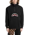 Sprayground Shark Visor Hoodie In Black