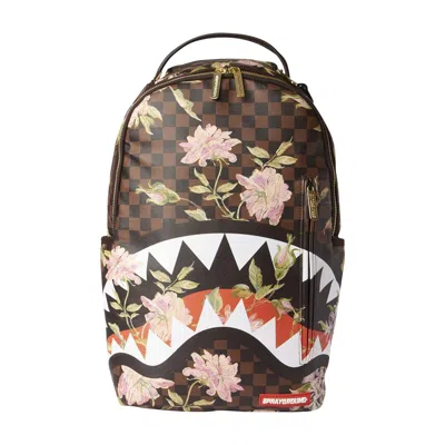 Pre-owned Sprayground Sharkflower Dlx Backpack 'multicolor' | Multi-color | Men's Size Onesize