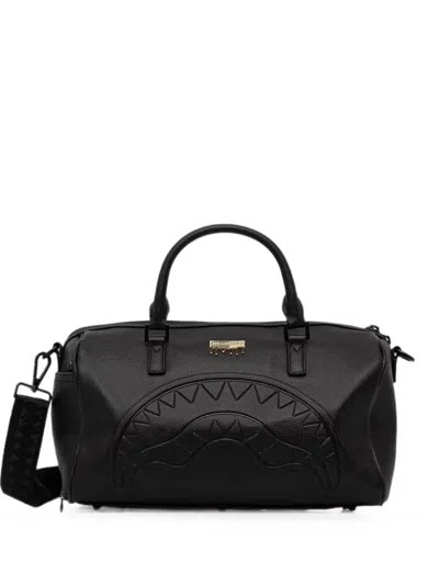 Sprayground Shark-mouth Holdall In Black